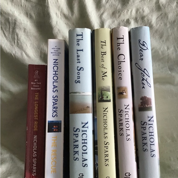 6 Book Bundle by Nicholas Sparks - Picture 3 of 3